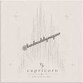 Capricorn Pearl Zodiac Canvas Print | Celestial Astrology Wall Art | Elegant Zodiac Decor | Capricorn Gift