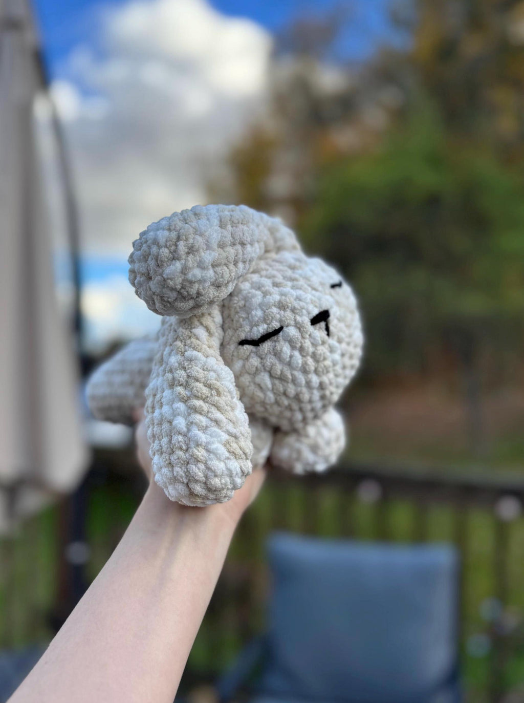 Sleeping Bunny Crochet Pattern