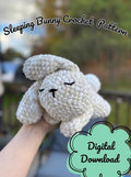 Sleeping Bunny Crochet Pattern