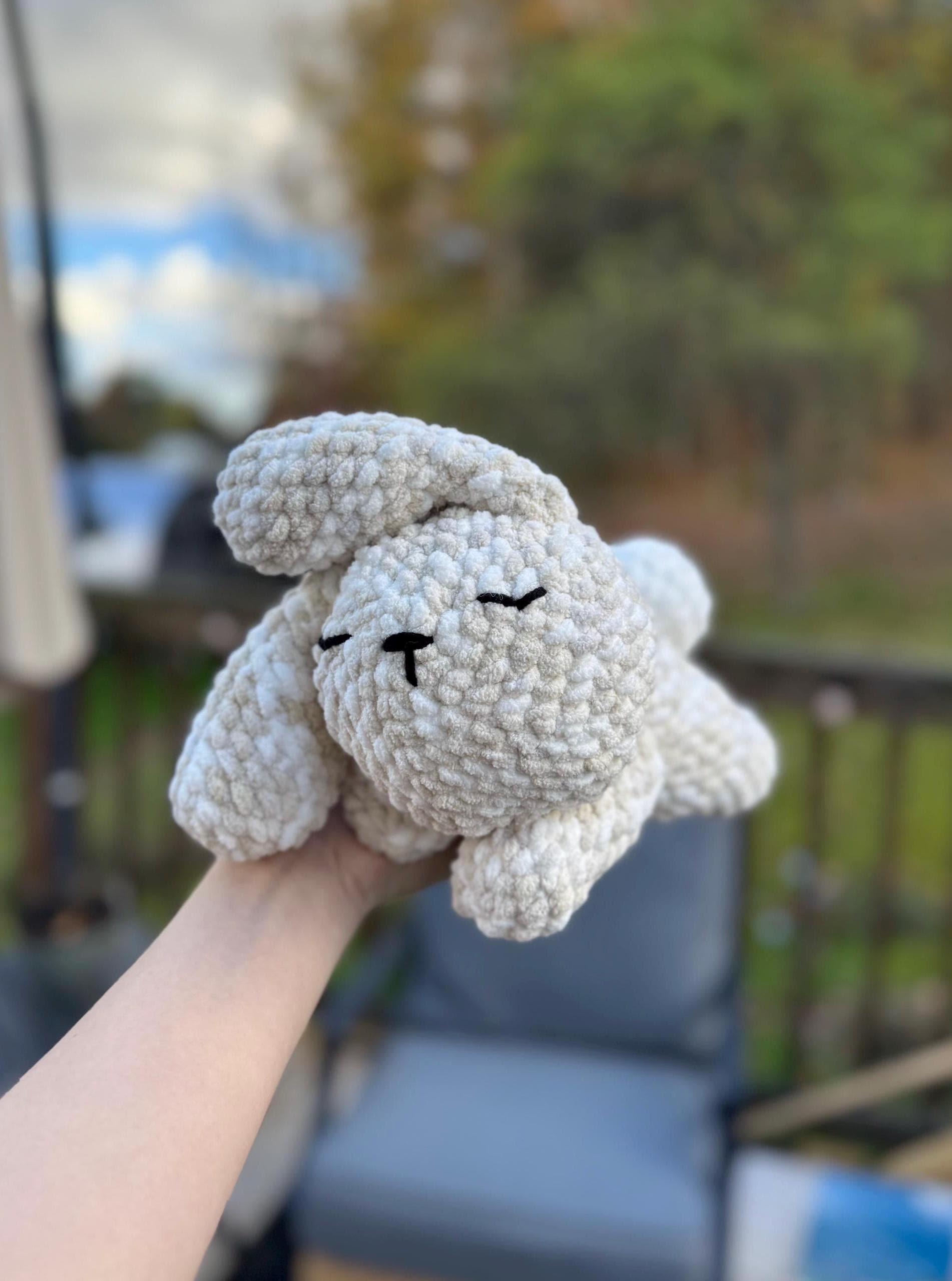 Sleeping Bunny Crochet Pattern